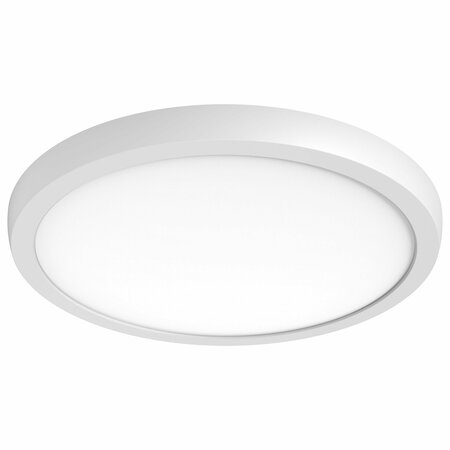 NUVO Blink Pro Plus 29W 15 in. Surface Mount LED CCT Select 90 CRI White 120/277V Round 62/1777
